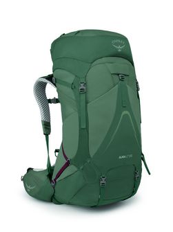 Turistický batoh OSPREY AURA AG LT 65,  koseret/darjeeling spring gren