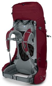 Turistický batoh OSPREY ARIEL 55 II,  claret red