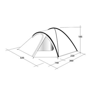 Outwell Zelt Cloud pro 5 osob