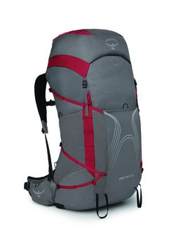 Turistický batoh OSPREY EJA PRO 55,  dale grey/poinsettia red