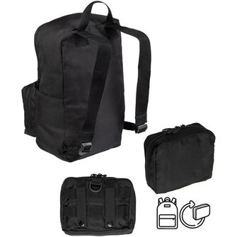 Mil-Tec Assault ultra kompaktní batoh, černý 15l