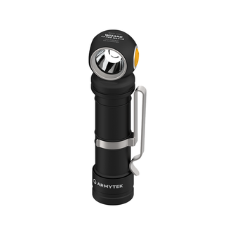 ArmyTek Wizard C2 Pro Max LR White LED kapesní svítilna s klipem na opasek, s baterií 4150 lm