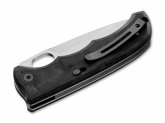 Kapesní nůž Böker Plus Amsterdam double-action 8,5 cm, černý, G10
