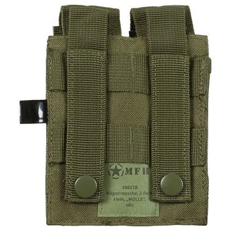 MFH Dvojité pouzdro MOLLE, OD green