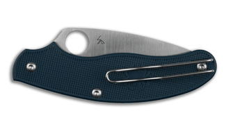 Spyderco UK Penknife kapesní nůž na každodenní nošení 7,5 cm, tmavě modrý, FRN