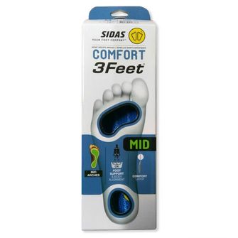 Vložky do bot Sidas 3Feet Comfort CZ Mid