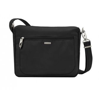 Taška přes rameno Travelon Anti-theft Black Crossbody Classic