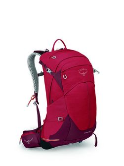 Turistický batoh OSPREY STRATOS 24,  poinsettia red