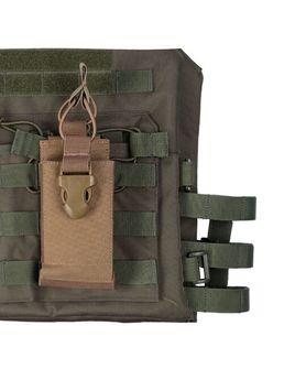 Mil-Tec Pouzdro otevřené MOLLE na vysílačku, coyote