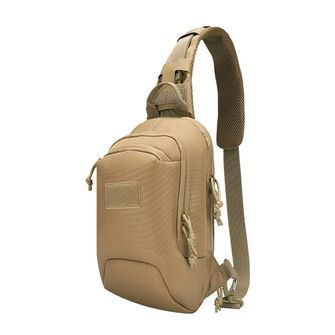 DRAGOWA TACTICAL Batoh s jedním popruhem Mike, khaki