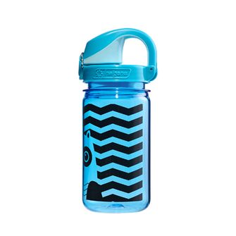 Dětská láhev na vodu Nalgene Grip-n-Gulp Sustain 0,35 modrá sova