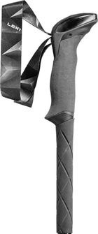 LEKI Trekingové hole Makalu FX TA, petrolejově černá-stříbrná-šedá, 110 - 130 cm