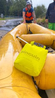 Vodotěsný vak Pinguin Dry bag 10 L, šedý