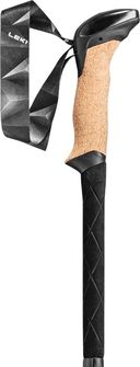 Trekingové hole LEKI Black Series FX Carbon, černá-černá-přírodní karbon, 110 - 130 cm