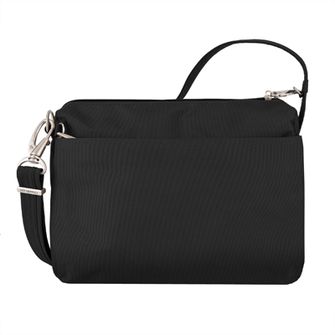 Taška přes rameno Travelon Anti-theft Black Crossbody Classic