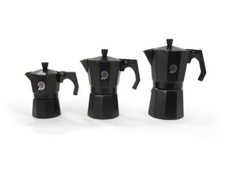 Origin Outdoors Espresso kávovar na 9 šálků, černý