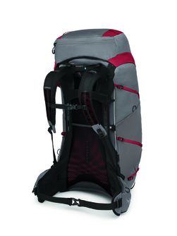 Turistický batoh OSPREY EJA PRO 55,  dale grey/poinsettia red