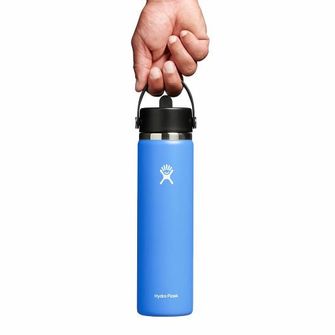 Hydro Flask Široká termo láhev s náustkem 24 OZ Wide Flex Straw Cap, cascade