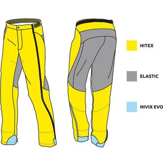 CAMP Adrenaline Pant 3.0, černá/žlutá