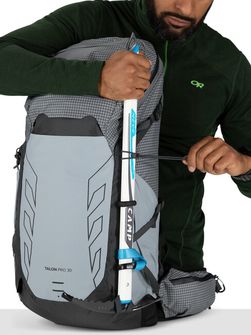 Turistický batoh OSPREY TALON PRO 30,  silver lining