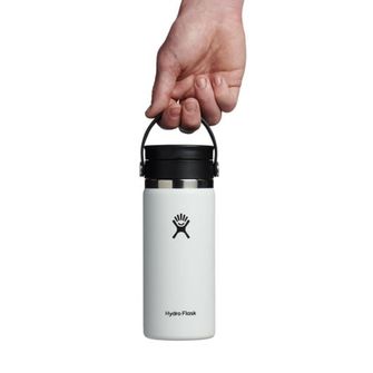 Hydro Flask Termohrnek 16 OZ Wide Flex Sip Lid, bílá