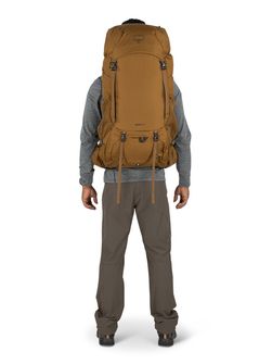 Turistický batoh OSPREY ROOK 50,  histosol brown/rhino grey