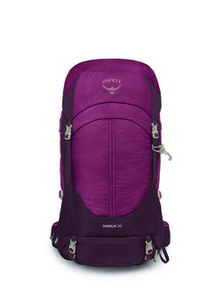 Turistický batoh OSPREY SIRRUS 36,  elderberry purple/chiru tan