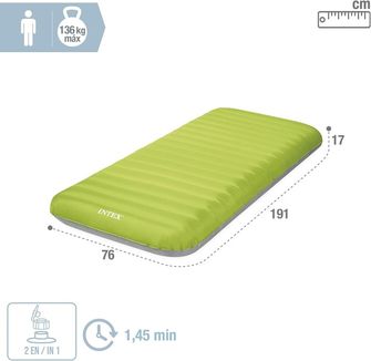 Nafukovací matrace Intex TPU camping Dura-Beam