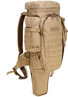 DRAGOWA Tactical Taktický batoh Zenith 70 L, coyote