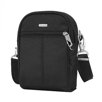 Taška přes rameno Travelon Anti-Theft Black Classic Tour Bag