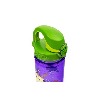 Dětská láhev na vodu Nalgene Grip-n-Gulp Sustain 0,35 l fialová jackalope