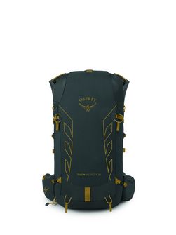 Turistický batoh OSPREY TALON VELOCITY 20,  dark charcoal/tumbleweed yellw