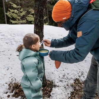 KUPILKA 33 + Spork sada misky a lžíce s vidličkou v jednom, zelená