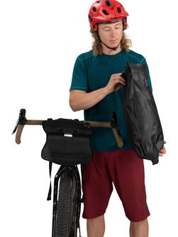 Cyklistický batoh OSPREY ESCAPIST HANDLEBAR BAG LARGE, černý