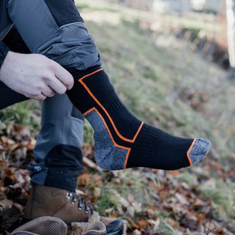 BENNON trekingové ponožky TREK Sock black/orange