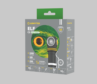 ArmyTek Elf C2 White LED ruční svítilna 1100 lm 4800 h 65 g