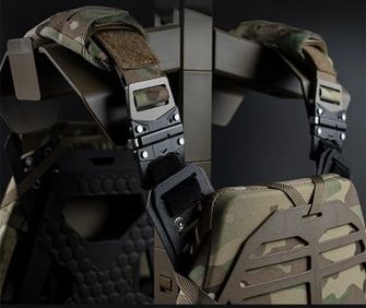 DRAGOWA Tactical Nosič desek Outlaw, černý