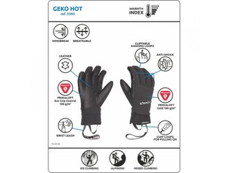 Zimní rukavice CAMP Geko Hot