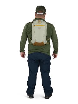 Městský batoh OSPREY DAYLITE CINCH PACK,  meadow gray/histosol brown