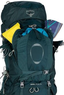 Turistický batoh OSPREY ARIEL PLUS 70,  night jungle blue