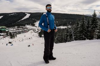Husky Pánské lyžařské kalhoty Mitaly M modrá