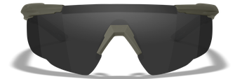 WILEY X SABER ADVANCE ochranné brýle s vyměnitelnými skly, zelené