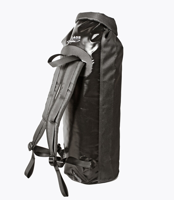 BasicNature Duffelbag Vodotesný batoh Duffel Bag s rolovacím uzáverom 40 l čierna