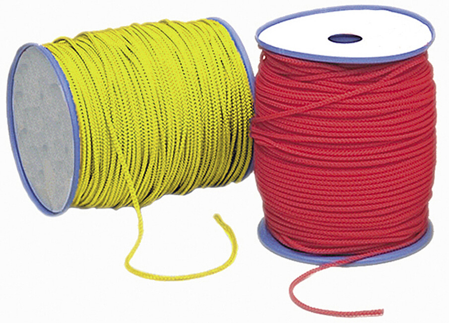 BasicNature Polypropylénové lano 4 mm, 200 m červené