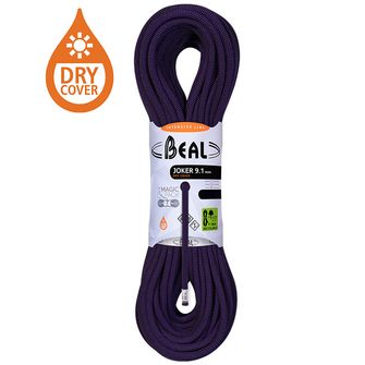 Lezecké lano Beal Joker Unicore 9,1 mm, fialové 60 m