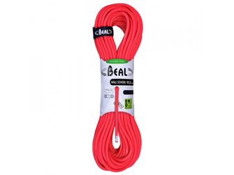 Lezecké lano Beal Wall School Unicore 10,2 mm, červené 200 m