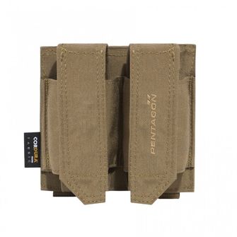 Pentagon Double FB POUCH pouzdro na flashbang granát, coyote